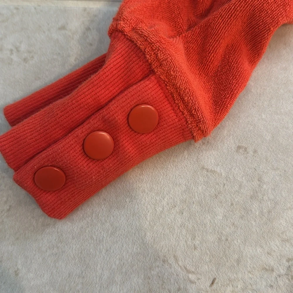 Z Supply orange crop terry pullover XS - Picture 3 of 4